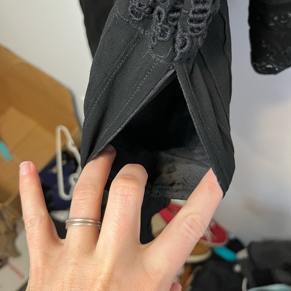 Leifsdottir Anthroplogie Drop Waist Embroidery and Eyelet Dress with Waist Dress - Picture 12 of 12